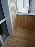 Остекление балкона с отделкой в доме II-18 - фото 3